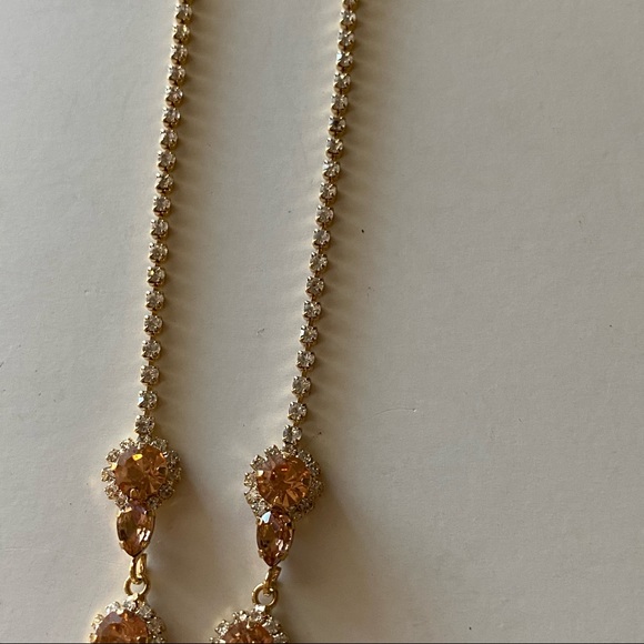 CEZANNE Gold Blush Sensitive Skin Necklace NWOT - Picture 8 of 9